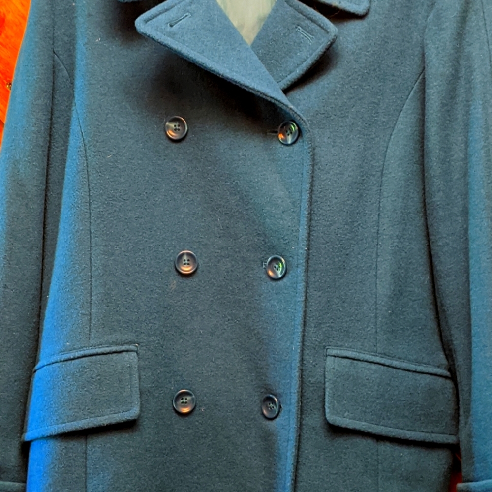 Coldwater Creek Teal Blue Jacket